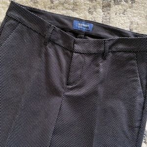 Old Navy black/white pin dot classic trouser pants